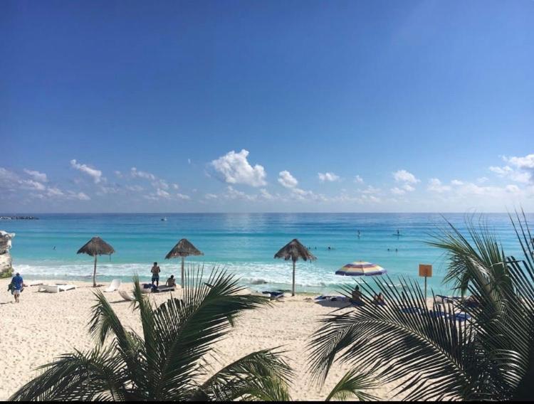 Studio Oceanfront Prime Location Cancún Eksteriør billede