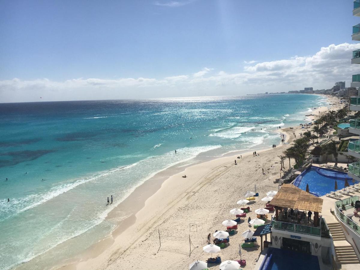 Studio Oceanfront Prime Location Cancún Eksteriør billede